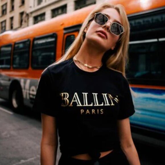 NWT Alex & Chloe Ballin Paris T-shirt - Picture 1 of 9